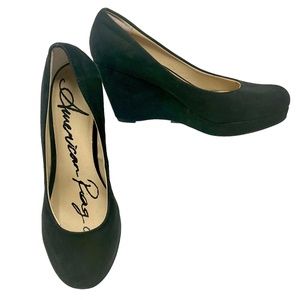 American Rag Black Wedges